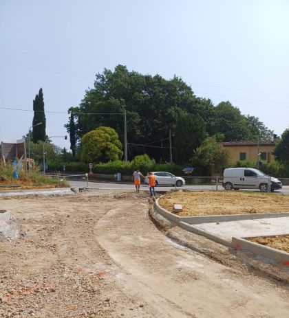 Dal 4 agosto apertura provvisoria della rotatoria di Vedute Dal 4 agosto apertura provvisoria della rotatoria di Vedute