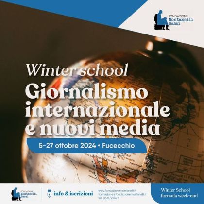 Winter school, giornalismo internazionale e nuovi media