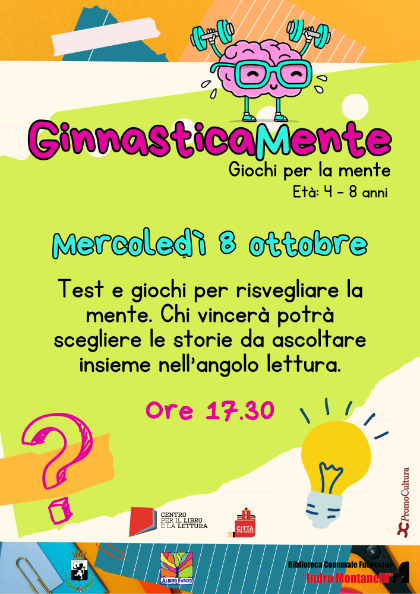 Ginnasticamente, giochi per la mente Ginnasticamente, giochi per la mente