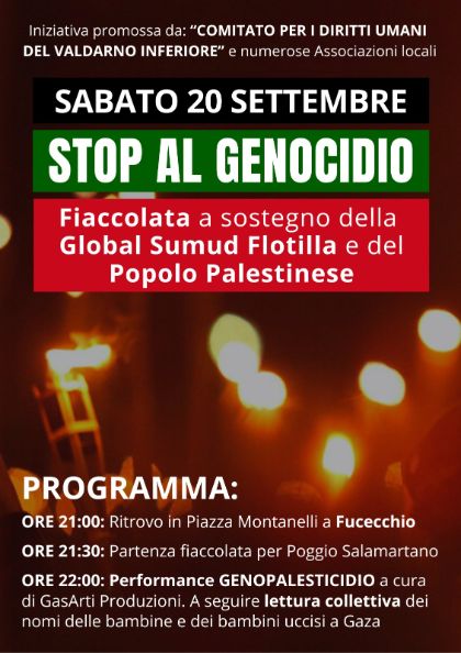 Fiaccolata per la pace Fiaccolata per la pace