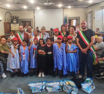 I piccoli ambasciatori di pace del popolo Saharawi cittadini onorari di Fucecchio
