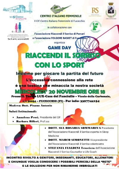 riaccendi il sorriso con lo sport