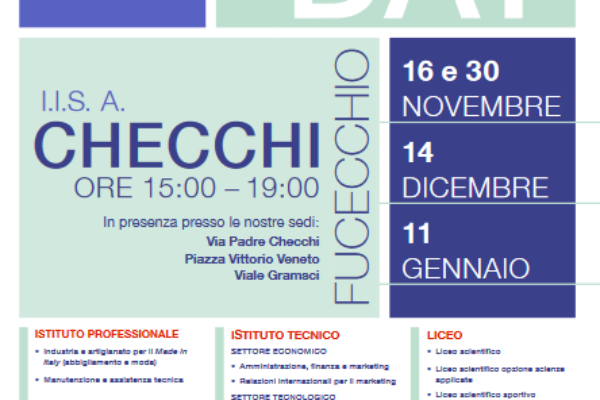 open day checchi