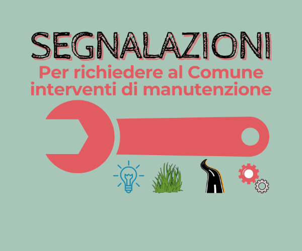 Segnalazione manutenzioni e disservizi