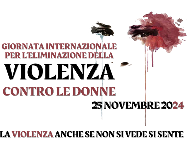 25 novembre - Giornata internazionale per l'eliminazione della violenza contro le donne