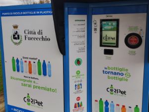 Eco compattatore bottiglie Coripet